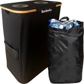 Bol.com Bambooky.- Afvalbak Afvalscheiding - Flessenmand - Emballage - 160L - Flessen container - Flessentas - NEW MODEL 2024 aanbieding