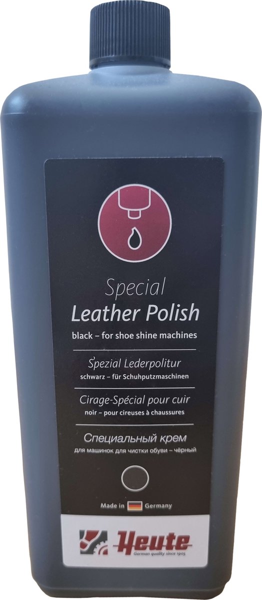 Heute Special Leather Polish - Schoenpoetsmachines - ZWART