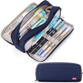 BOTC Etui - Pennenzak voor jongens en meisjes - etuis voor school – pennenzak - schoolspullen - Blauw