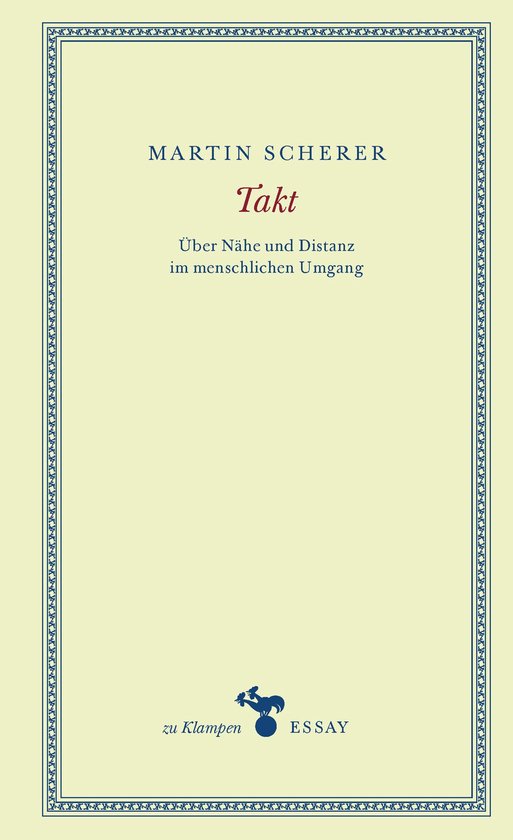 zu Klampen Essays - Takt - cover