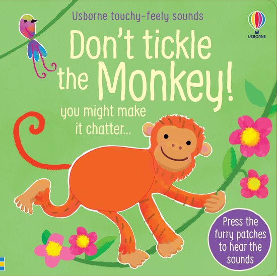 Foto: Don t tickle touchy feely sound books don t tickle the monkey 