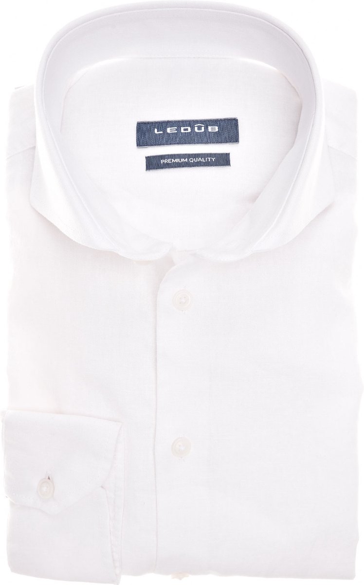 Ledub casual overhemd wit