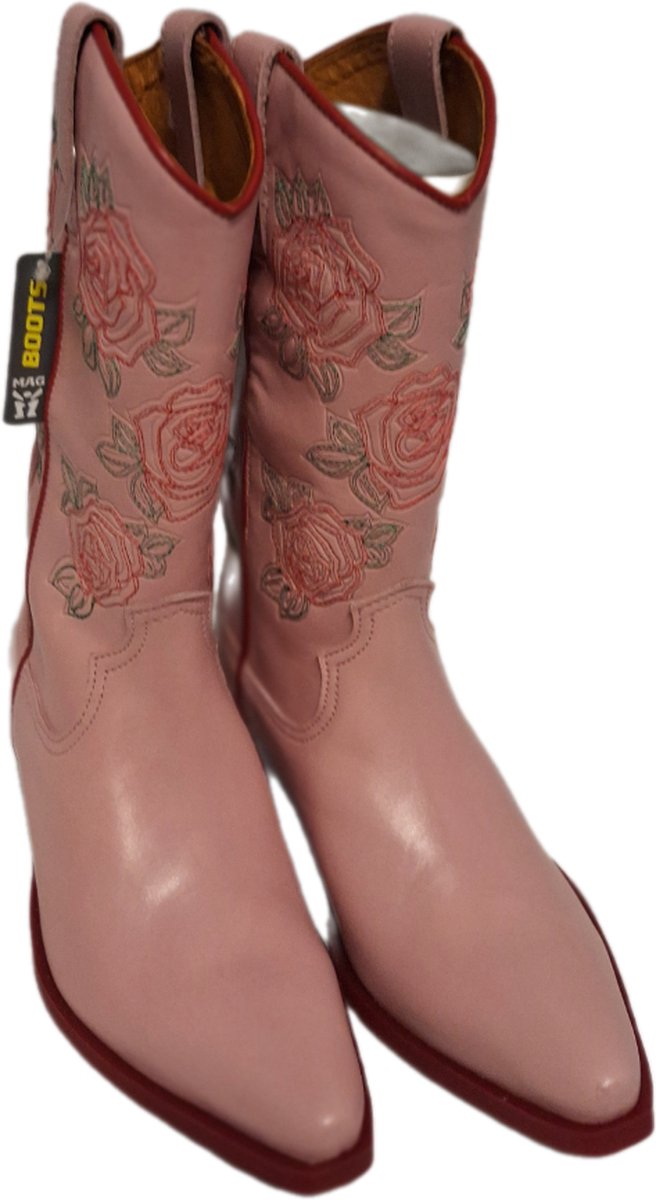 MAG-CAMP PINK-WESTERNBOOTS-SIZE 37
