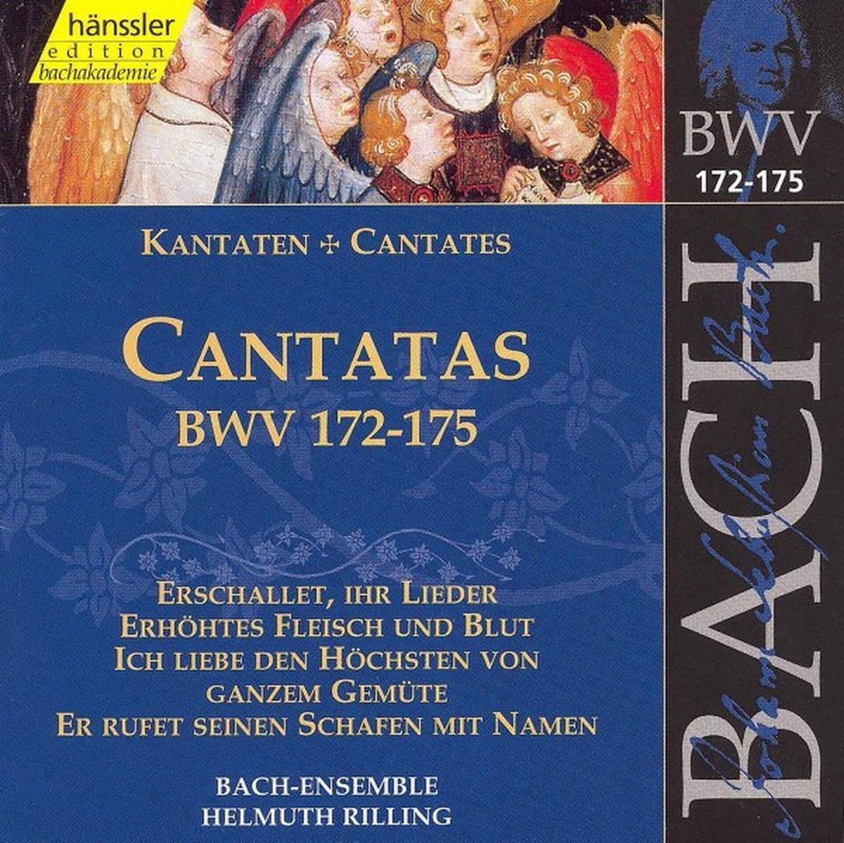 Bach-Ensemble, Helmuth Rilling - J.S. Bach: Cantatas Bwv 172-175 (CD) (Remastered)