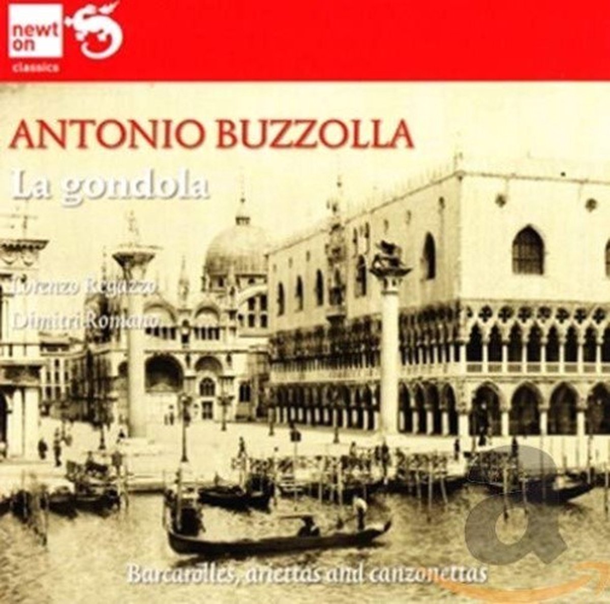 Lorenzo Regazzo & Dimitri Romano - Buzzolla: La Gondola: Barcarolles, Ariettas And Canzonettas (CD)