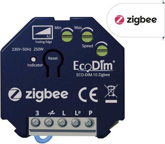 Foto: Led dimmer drf t10 12 24v 10a incl rf afstandsbediening