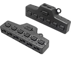 Quick-connect draad splitter voor led verlichting 1 in 6 uit branch terminal connector voor modelbouw TL-106cv