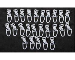 Gordijn Haakjes- Runners voor vrachtwagen DAF - Mercedes trucks 25 STUKS.