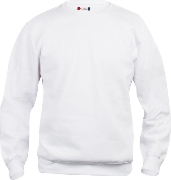 Clique Basic Roundneck 021030 - Wit - XS
