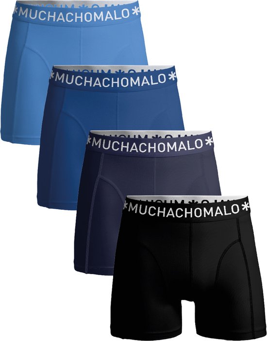 Muchachomalo Solid Boxershorts Heren (6-pack