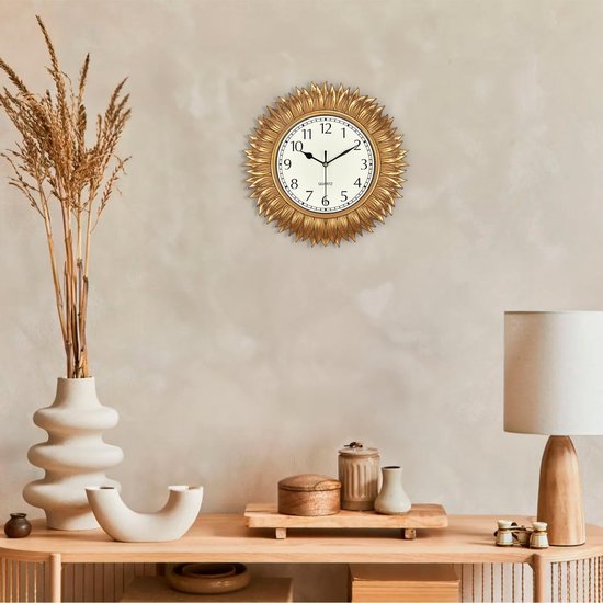 ACCSHINE Wandklok voor kinderen, geruisloze wandklok, modern, 30 cm, kwarts, groot, werkt op batterijen, eenvoudig af te lezen, voor kamer, thuis, keuken, slaapkamer, kantoor, school