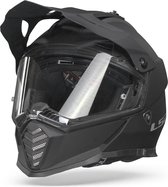 LS2 MX436 Pioneer Evo Matt Black Motocross Helmet XXS - Maat XXS - Helm