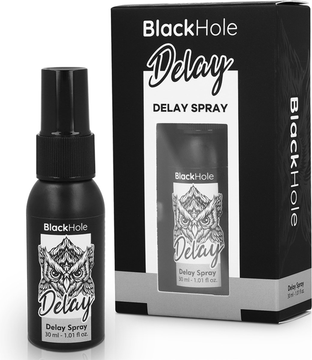 Goedkoopste BLACK HOLE - VERTRAGINGSSPRAY OP WATERBASIS 30 ML | VERTRAGINGSSPRAY