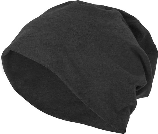 Urban Classics jersey beanie muts StreetStyle charcoal in one size