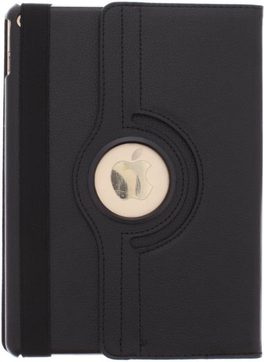 360° Draaibare Bookcase iPad Air 2 tablethoes - Zwart