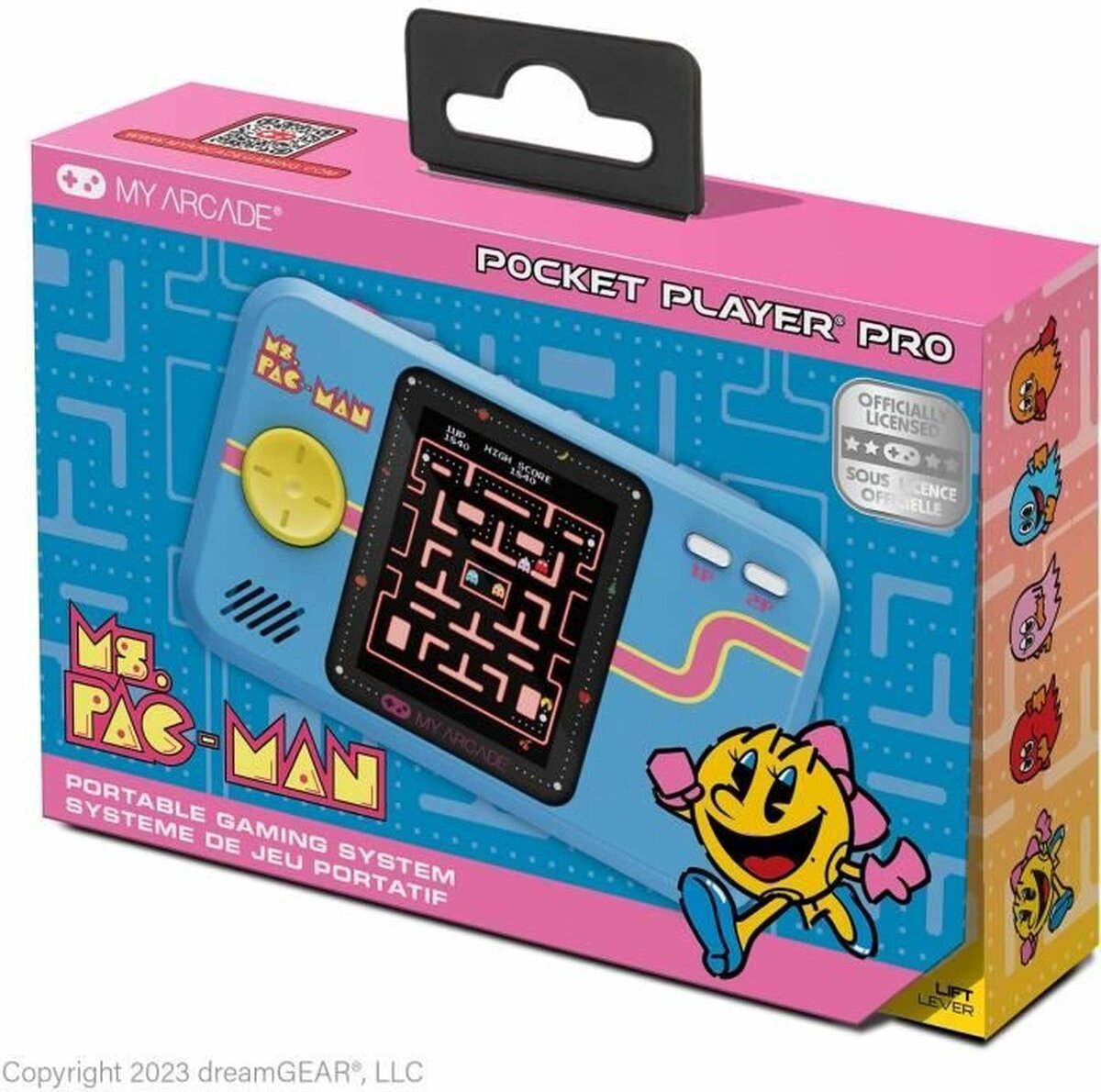 My Arcade Ms. Ms. Pac-Man - Pocket Player Pro
