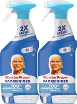 Meister Proper Badkamer Reiniger Spray Febreze Freshness- 2 x 800g - Verwijdert 2 x Meer Kalk