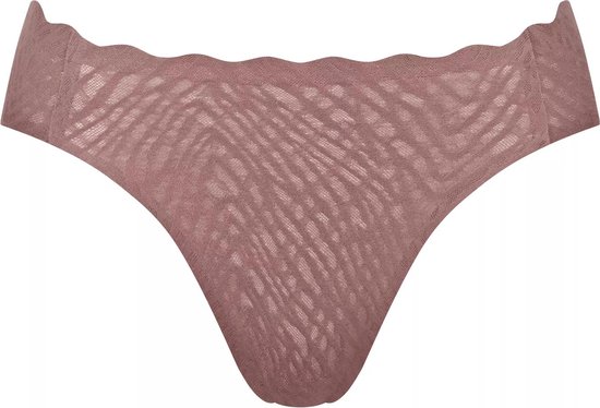 sloggi ZERO Feel Bliss Slip échancré pour Femme Cacao Taille