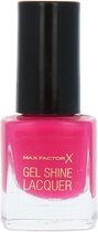 Max Factor Gel Shine Lacquer Mini Nagellak - 30 Twinkling Pink