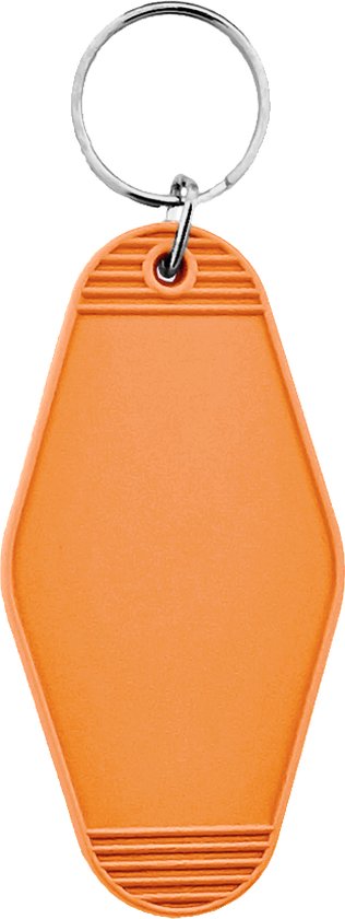 CombiCraft Blanco Hunter hotel sleutelhanger 410x88mm oranje - 10 stuks