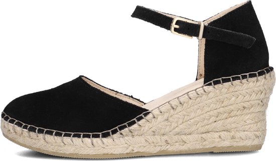 Fred De La Bretoniere 153010267 Espadrilles - Zomer Schoenen - Dames - Zwart - Maat 41