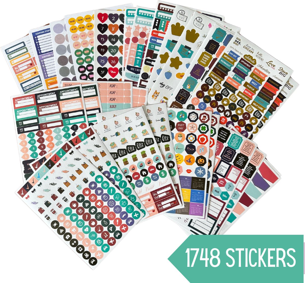 Planner Stickers Boek