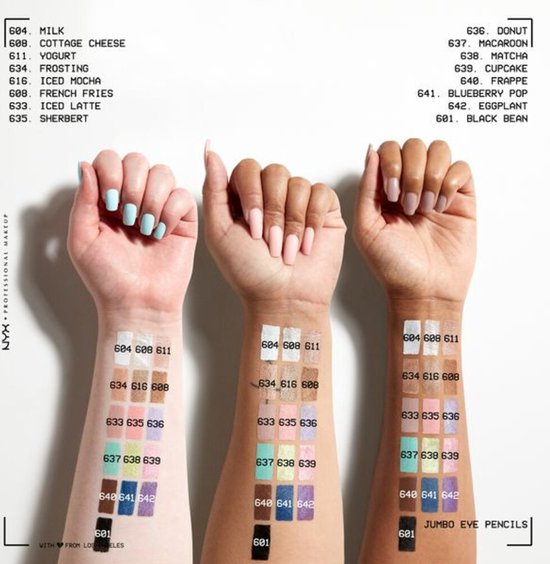 Nyx Professional Makeup Jumbo Eye Pencil - Iced Latte - Dikke Oogpotlood - Nude Roze