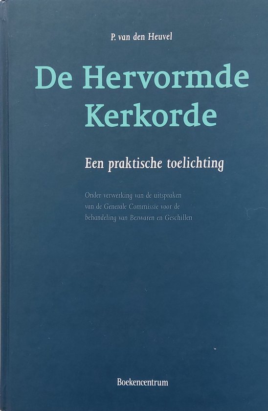 De hervormde kerkorde