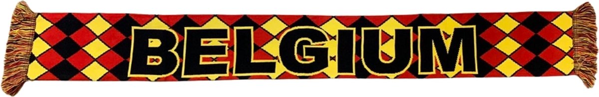Belgium Supporters Sjaal Geruit
