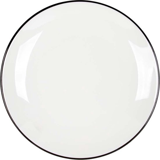 Gimex Linea Line Servies - Zwart - 12-Delig van GIM — afbeelding 4