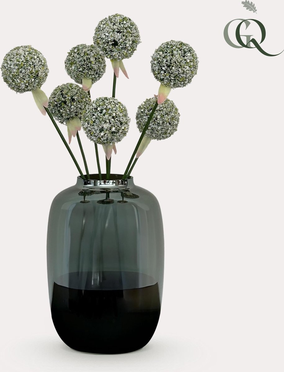Kunstbloemen Solo - x 7 - 70 cm - Allium Flower - White