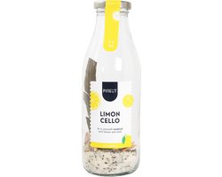 Pineut ® Limoncello - Cadeau Vrouw - Limoen Likeur Set - Cocktail kruiden Limoncello - Mix voor Limoncello Likeur - Zelf Likeur maken - Origineel Cadeau - Gezellig Genieten Image