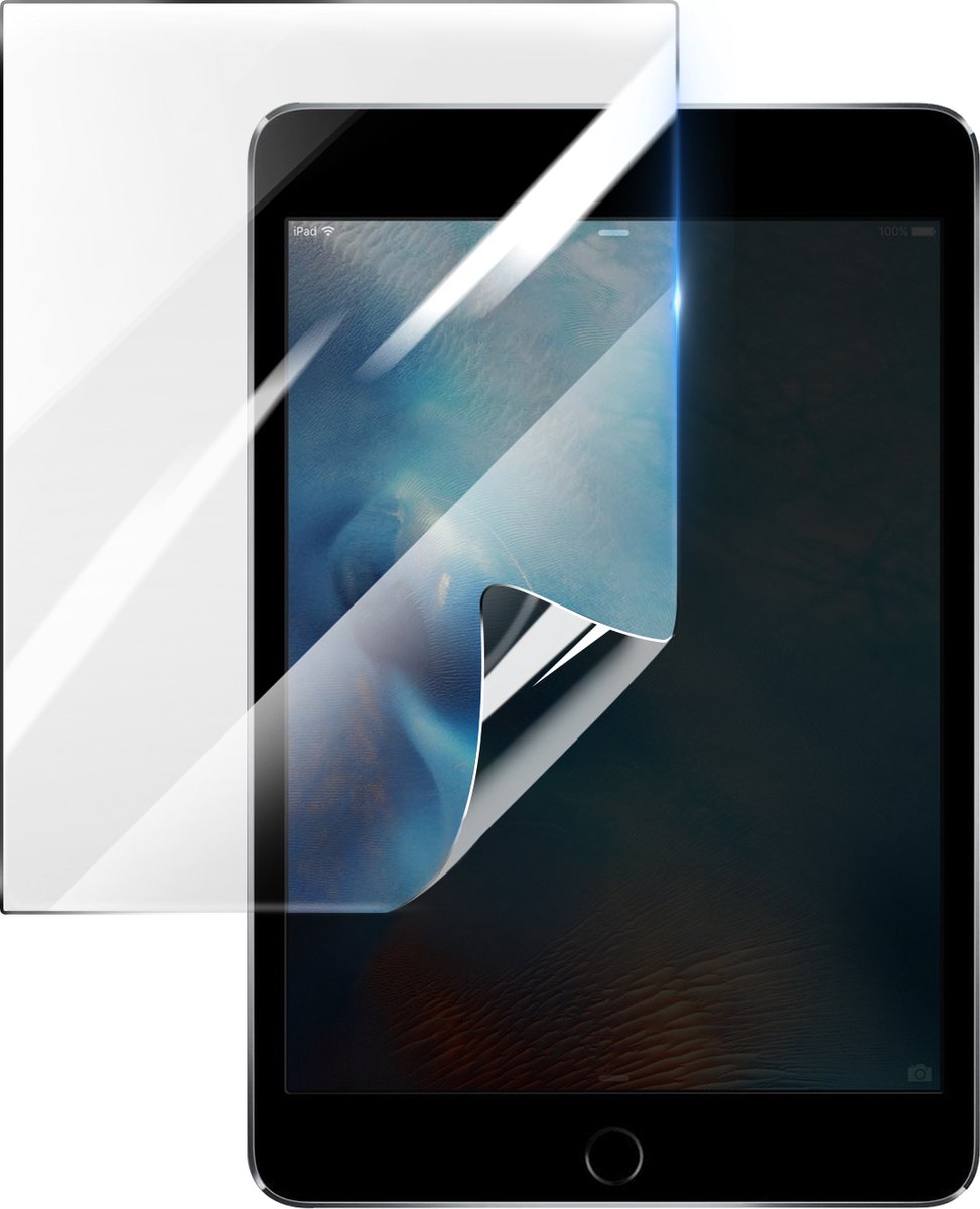 3mk, Geschikt voor iPad Mini 4, Schokbestendige Hydrogel Screenprotector, Transparant