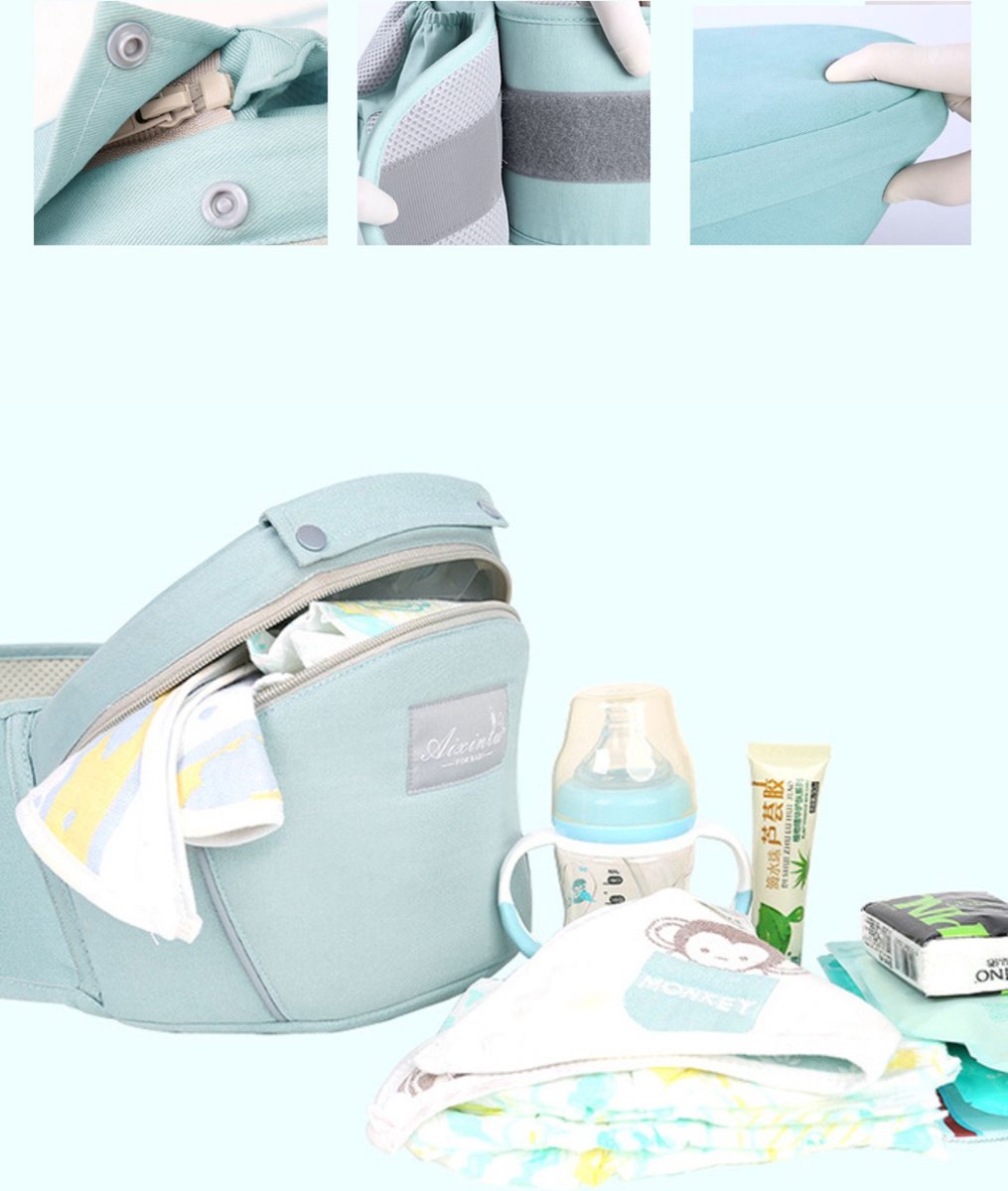 Babyheupzitje, ergonomisch, lichtgewicht taillekruk voor kinderen van 0
