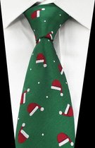 Cravate Sorprese - Cravate de Noël - 100% Soie - Vert - Cravattes - Cadeau