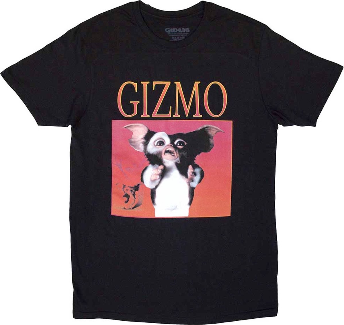 Gremlins - Gizmo Homage Heren T-shirt - S - Zwart