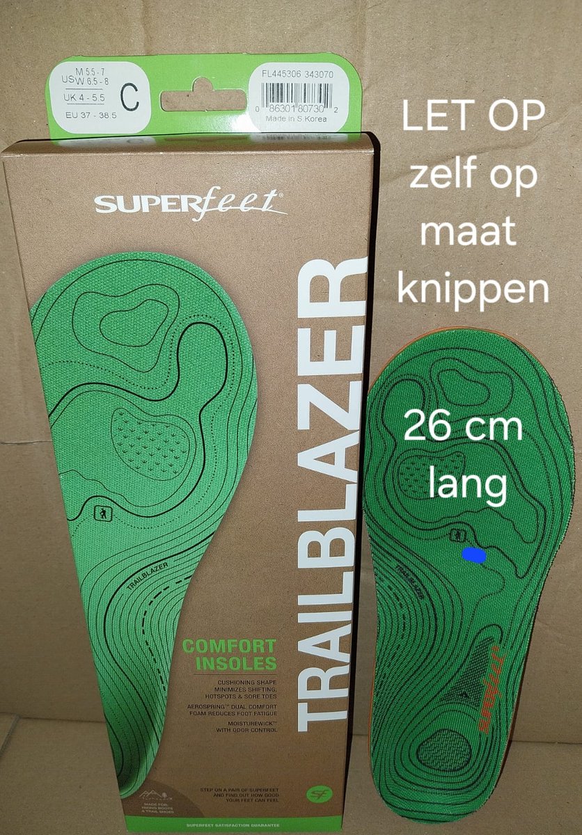 Superfeet Trailblazer Comfort 37-38.5
