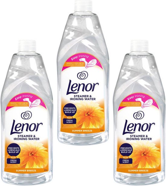 Foto: Lenor strijkwater summer breeze 3 x 1000ml