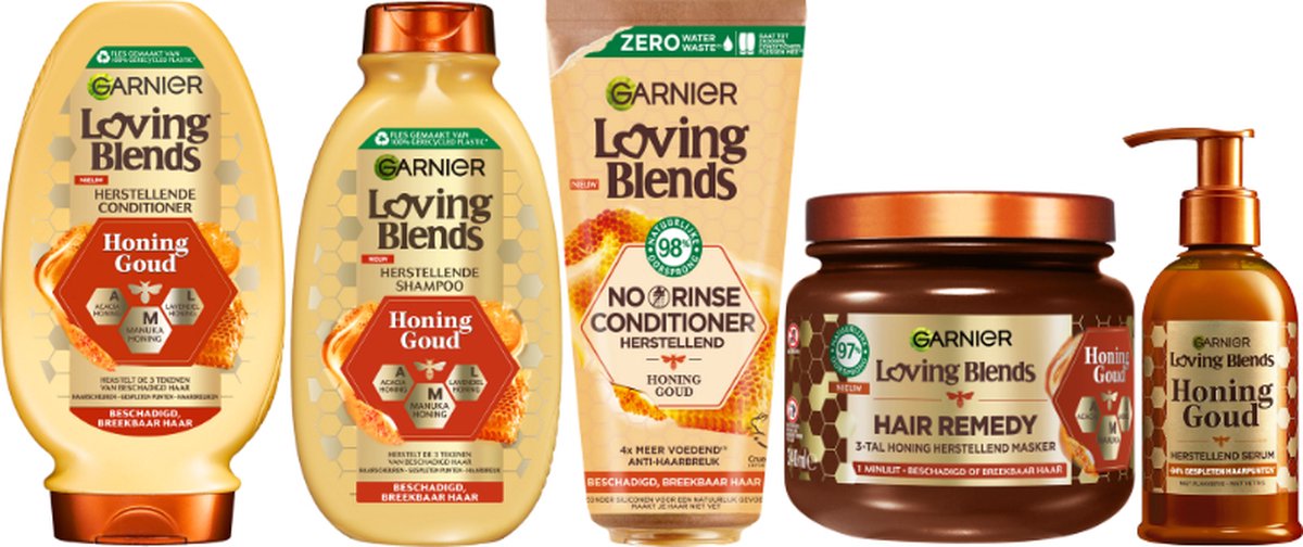Goedkoopste Loving Blends Cadeauset Honing Goud Luxe