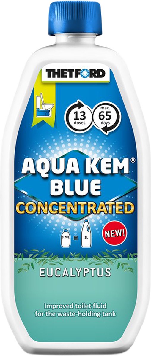 Thetford Aqua Kem Blue Concentrated Eucalyptus 0.78L van Thetford — afbeelding 4