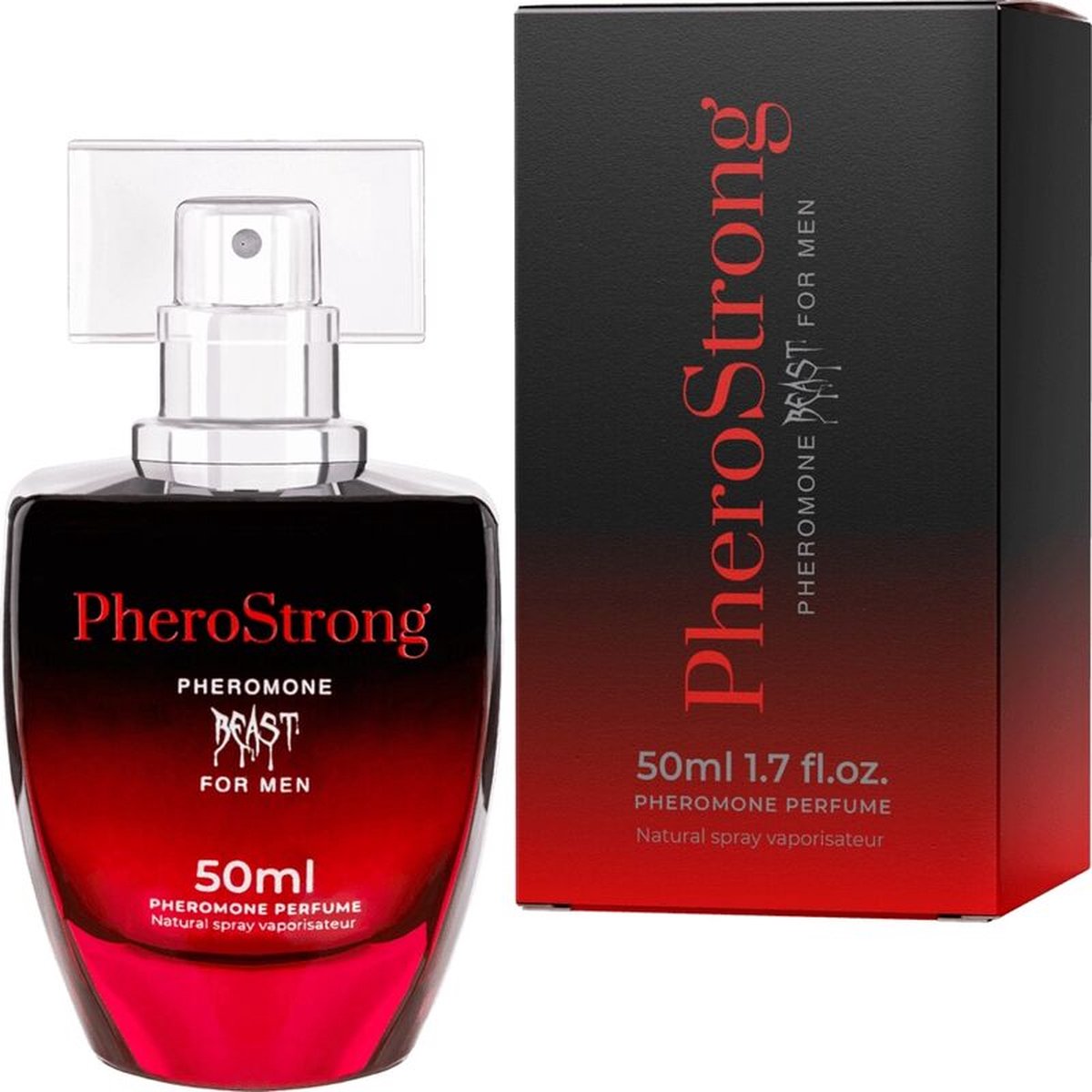 PHEROSTRONG - FEROMONEN PARFUM BEEST VOOR MANNEN 50 ML | FEROMONEN | PHEROMONEN PARFUM VOOR MANNEN