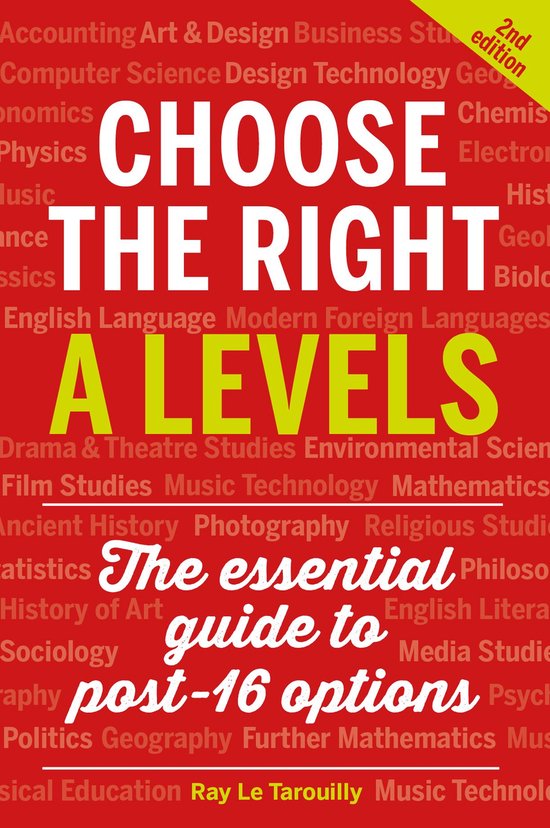 Choose the Right A Levels - cover