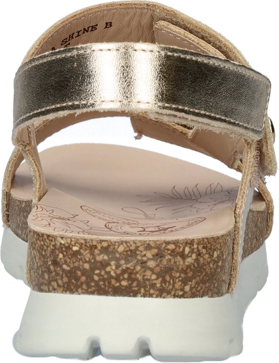 Sandales Panama Jack Selam Shine dorées - Taille 40
