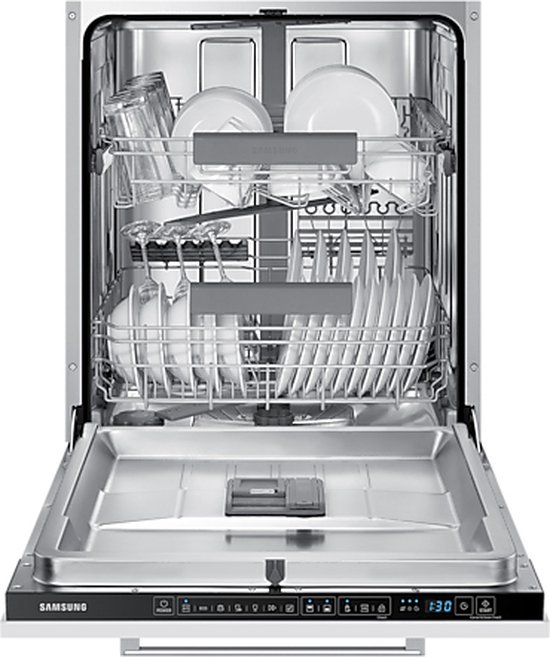 Samsung Inbouw Vaatwasser DW60A6082BB - Auto Open Drogen - Hygiëne Care