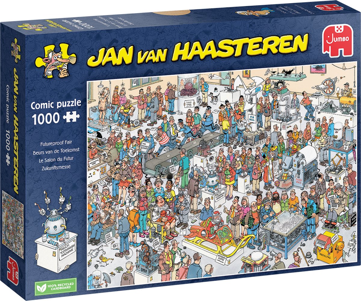 Jan van Haasteren Beurs van de Toekomst 1000 stukjes - Legpuzzel