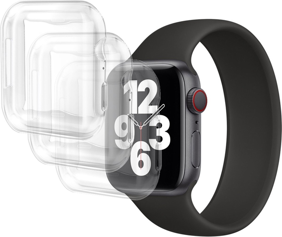Eko, Hoes voor Apple Watch 38 mm in TPU, Transparant