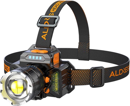 Lampe ontale À LED Super Brillante, Phare Imperméable Rechargeable