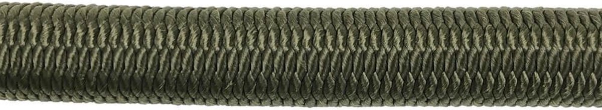 4mm Elastisch Touw - Camo groen - 100 meter op rol