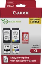 Bol.com Canon 5437C006 Rendement élevé (XL) Noir Cyan Magenta Jaune 2 pièce(s) Value pack aanbieding