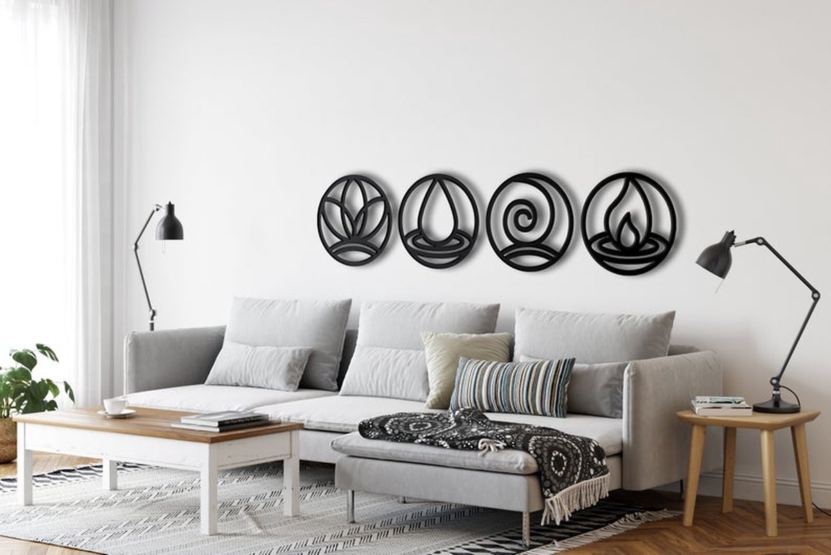 MT-1067, metaal zwart, afmeting 200x50